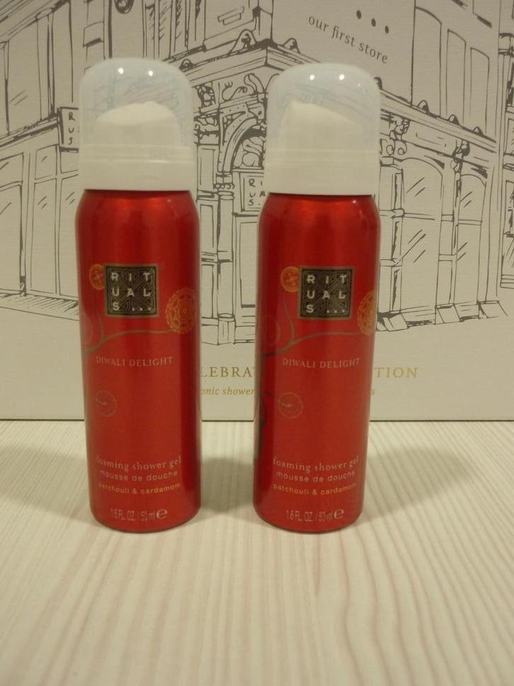 Rituals, Ritual Diwali DeLight mini foam, shower gel, douche, Sieraden, Tassen en Uiterlijk, Uiterlijk | Lichaamsverzorging, Nieuw