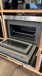 Siemens Combi-magnetron HB84K550N //Vakantie deal//, Oven, Refurbished, Inbouw, 45 tot 60 cm