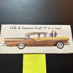 Ford - 1957 (#7) brochure folder, Verzenden, Gelezen, Ford