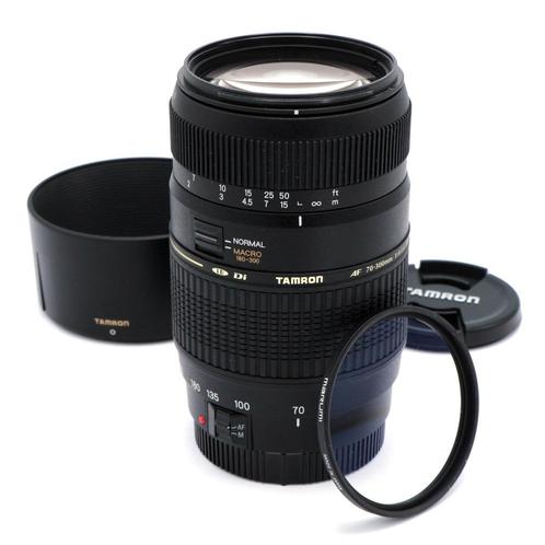 Tamron AF 70-300mm f/4-5.6 LD Di Tele Macro 1:2 voor Canon, Audio, Tv en Foto, Fotografie | Lenzen en Objectieven, Zo goed als nieuw