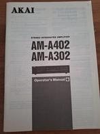 Gebruiksaanwijzing  Akai / Pionier, Ophalen of Verzenden, Zo goed als nieuw