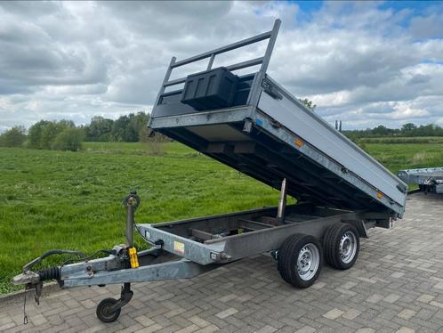 Hapert 3 zijdige kipper aanhanger 305x160cm 2700KG Nieuw as!, Auto diversen, Aanhangers en Bagagewagens, Gebruikt, Ophalen of Verzenden