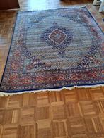 Perzisch tapijt Moud: 2.45M x 1.97M en de franjes zijn, Gebruikt, Rood, Klassiek, 150 tot 200 cm