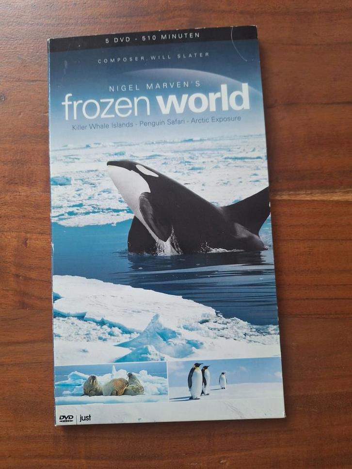 ️ Frozen World – Nigel Marven | 5 DVD-box (510 min) ️

Rei, Cd's en Dvd's, Dvd's | Documentaire en Educatief, Zo goed als nieuw