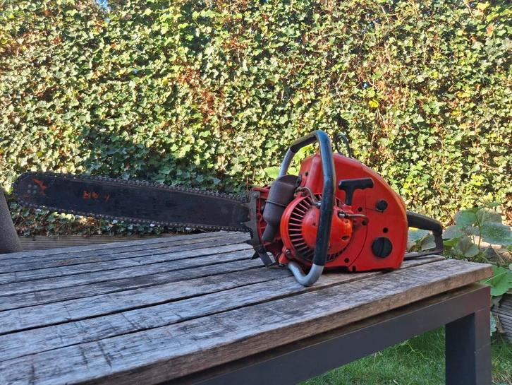Dolmar cc 117 super oldtimer kettingzaag, Tuin en Terras, Hand-tuingereedschap, Gebruikt, Overige soorten, Ophalen of Verzenden