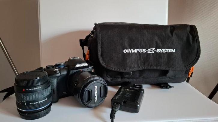 Olympus E-520 Spiegelreflexcamera met Tas, Audio, Tv en Foto, Fotocamera's Digitaal, Gebruikt, Spiegelreflex, Olympus, Minder dan 4 keer