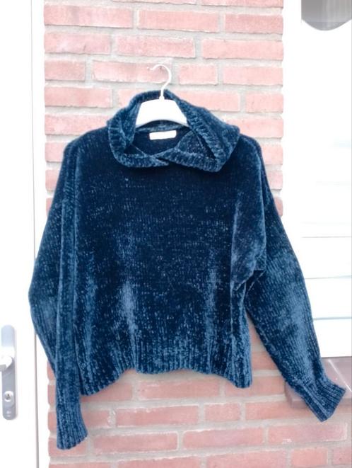 Super mooi marine kleur trui van L.O.G.G, L42/44, Kleding | Dames, Truien en Vesten, Zo goed als nieuw, Maat 42/44 (L), Blauw