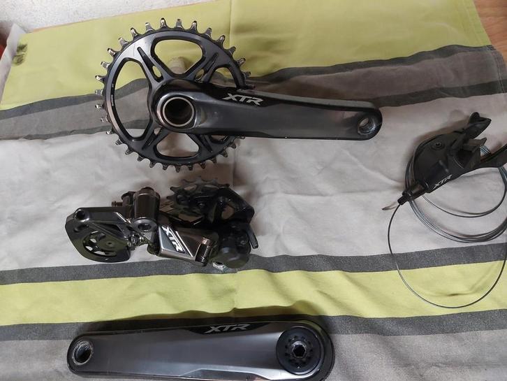 Shimano XTR 12-speed Groepset - Zeer Goede Staat, Fietsen en Brommers, Fietsonderdelen, Mountainbike, Derailleur of Ketting, Ophalen