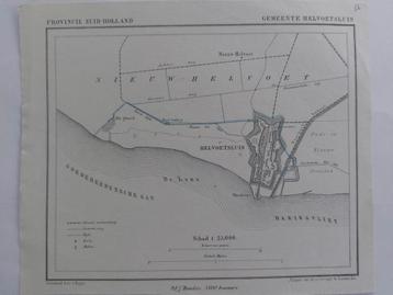 66 / Hellevoetsluis  Haringvliet     Litho door J. Kuyper beschikbaar voor biedingen