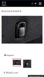 Mazda 3 Kofferbak Haken - Bagagehaken, Ophalen of Verzenden, Nieuw