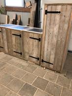 buitenkeuken van gebr steigerhout, Tuin en Terras, Buitenkeukens, Ophalen, Nieuw, Houtskool