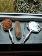 Verzilverde kapset, vintage jaren 50 - 60, Antiek en Kunst, Ophalen of Verzenden, Rond, Minder dan 50 cm, Minder dan 100 cm