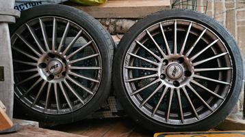 Set van 4 AEZ Wielen met banden 18" 225/45 beschikbaar voor biedingen