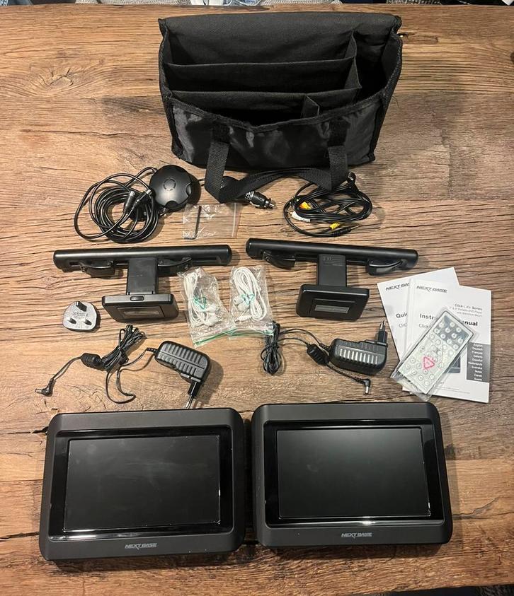 Next base click 9 lite DVD schempjes auto, Audio, Tv en Foto, Dvd-spelers, Zo goed als nieuw, Overige merken, Ophalen