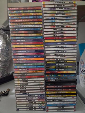 75x Hitzone cd's TMF 538 Yorin cd's 90's 00's verzamel cds  beschikbaar voor biedingen