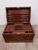 Antieke Bruidskist – Scandinavische oorsprong 18e-19eeuw, Minder dan 50 cm, Ophalen of Verzenden, Zo goed als nieuw, 50 tot 75 cm