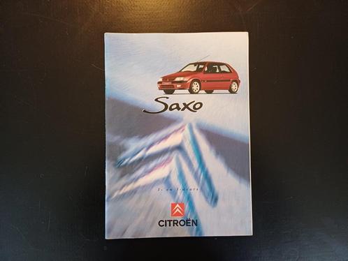 CITROËN SAXO dikke 1996 mooie folder / brochure, Boeken, Auto's | Folders en Tijdschriften, Zo goed als nieuw, Citroën, Ophalen of Verzenden