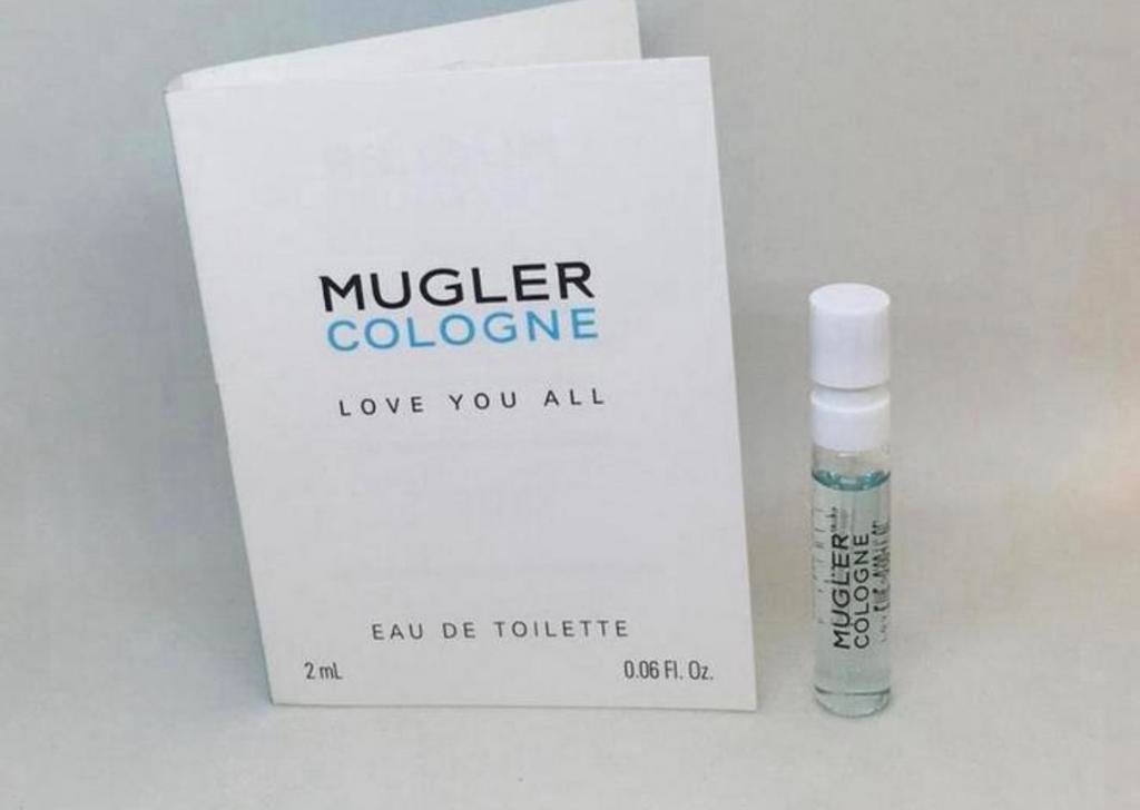 Parfum proefje Mugler Cologne Love you All 2 ml edt, Verzenden, Nieuw