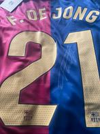 Voetbal shirt Barcelona gesigneerd door frenkie de jong, Ophalen of Verzenden, Zo goed als nieuw, Shirt
