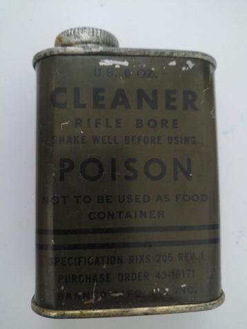 US Army - Cleaner Rifle bore - leeg blikje beschikbaar voor biedingen