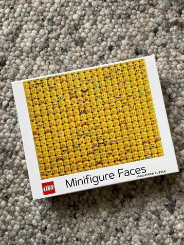 Lego legpuzzel - Minifigure Faces (1000 stukjes) beschikbaar voor biedingen