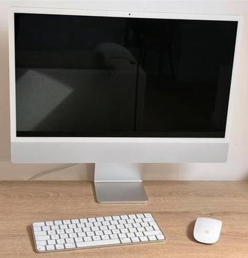 iMac 24-inch 2023 M3 Silver beschikbaar voor biedingen
