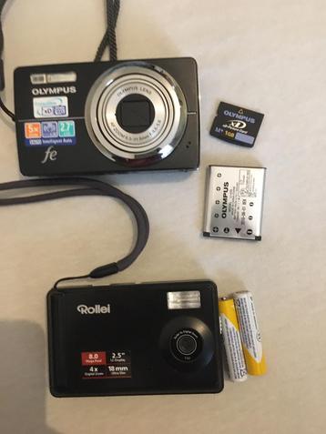 Diverse digitaal camera’s  beschikbaar voor biedingen