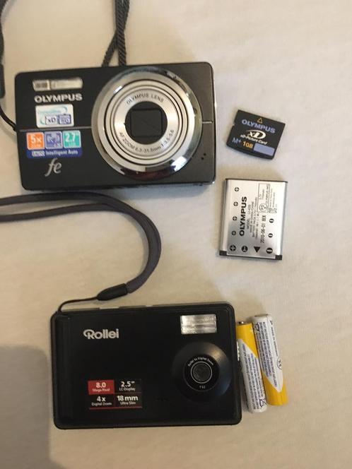 Diverse digitaal camera’s, Audio, Tv en Foto, Fotocamera's Digitaal, Zo goed als nieuw, Compact, Overige Merken, 8 keer of meer