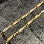 14k gouden ketting monte carlo versace 26,5 gr, Sieraden, Tassen en Uiterlijk, Kettingen, Ophalen of Verzenden, Nieuw, Goud
