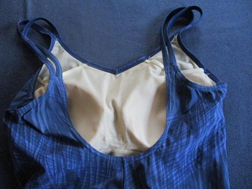 mj/AMOENA/badpak maat 40/42 cup B model Brooklyn, Kleding | Dames, Badmode en Zwemkleding, Zo goed als nieuw, Badpak, Blauw, Verzenden