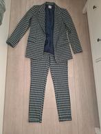 Nukus colbert en broek, Kleding | Dames, Jasjes, Kostuums en Pakken, Ophalen of Verzenden, Zo goed als nieuw, Groen