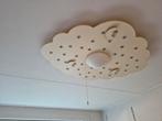 Wolkenlamp met sterren en maan, Huis en Inrichting, Lampen | Plafondlampen, Ophalen of Verzenden, Zo goed als nieuw, Hout, Kindvriendelijk