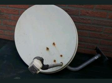 ALPS Satelliet schotel Antenne 60 CM. + muurbevestiging beschikbaar voor biedingen