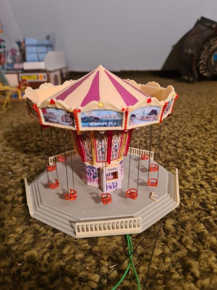 Faller zweefmolen schaal 1:87, Hobby en Vrije tijd, Modeltreinen | H0, Brug, Tunnel of Gebouw, Gelijkstroom of Wisselstroom, Overige merken