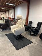 Relaxfauteuil , crème leren design relax fauteuil sta op, 2871SK, Design, Mariansoliak8@gmail.com, Ophalen of Verzenden
