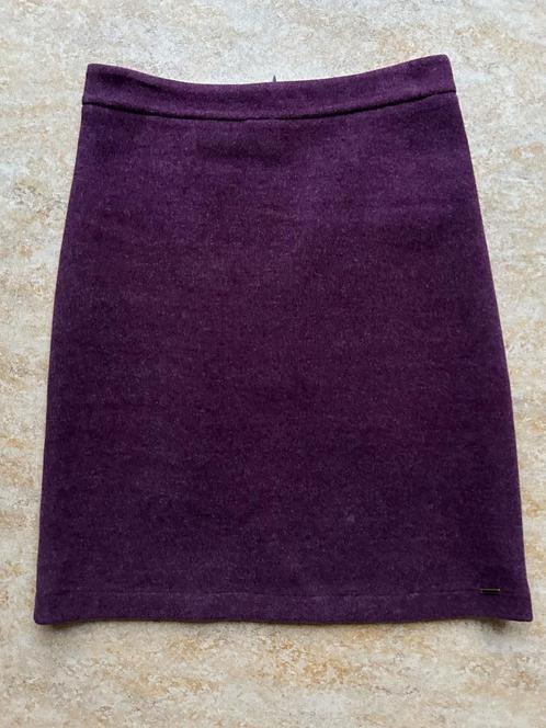 Rok Cadadía, maat 38, in zeer goede staat!, Kleding | Dames, Rokken, Zo goed als nieuw, Maat 38/40 (M), Paars, Onder de knie, Ophalen of Verzenden