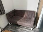 IKEA Tweepersoons Sofa - Stof & Metaal, Huis en Inrichting, Banken | Sofa's en Chaises Longues, Ophalen, Gebruikt, Tweepersoons