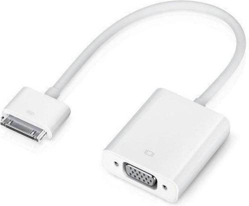 30-pin to VGA adapter MC552ZM/B  Apple iPad Dock 29-4, Computers en Software, Pc- en Netwerkkabels, Zo goed als nieuw, Ophalen of Verzenden