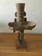 Houten nutcracker notenkraker met notenschaal soldaat 30 cm, Ophalen of Verzenden, Nieuw
