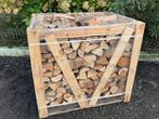 Pallet Gedroogd haardhout €195 ✅, Minder dan 3 m³, Ophalen, Overige houtsoorten, Stammen