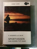 Sportvissen van voorn tot haai P Hendriks, Ophalen, Nieuw