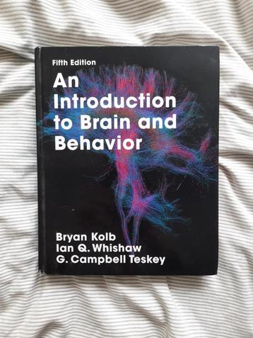 An Introduction to Brain and Behavior - ISBN 9781319154073 beschikbaar voor biedingen