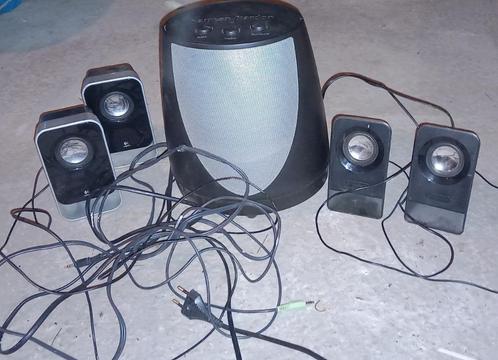 Speaker set van Logiteck, Computers en Software, Pc speakers, Zo goed als nieuw, Ophalen of Verzenden