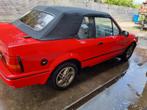 Ford Escort 1.6 I Cabrio 1985 Rood, Auto's, Voorwielaandrijving, 4 cilinders, Cabriolet, 960 kg