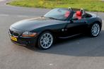 BMW Z4 3.0 automaat 2004 Zwart rood leder, Automaat, Achterwielaandrijving, 74 €/maand, Cabriolet