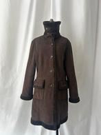 Vintage Balmain Shearling Jas - Maat 40, Ophalen of Verzenden, Gedragen, Maat 38/40 (M), Bruin