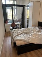 MALM ikea bureau met lade en kastje, Ophalen, Zo goed als nieuw