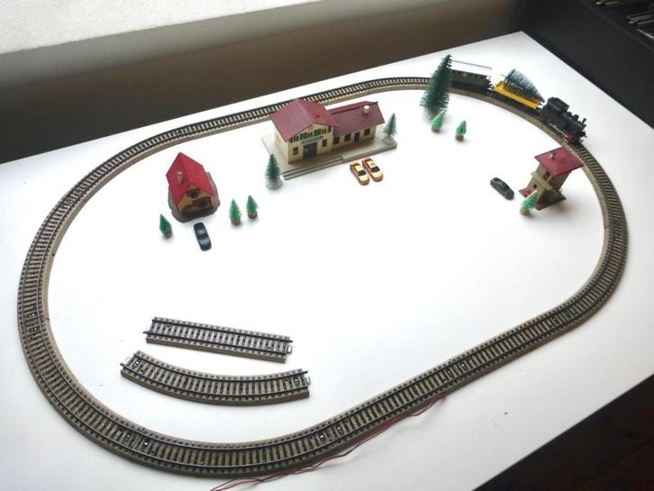 Marklin kerstbaantje, Hobby en Vrije tijd, Modeltreinen | H0, Gebruikt, Treinset, Wisselstroom, Märklin, Ophalen of Verzenden