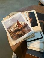 Oude kalenders met oude meesterwerken, Ophalen