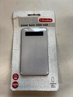 NIEUW! Kruidvat powerbank 4000 mAH wit €6,99, Ophalen of Verzenden, Nieuw, Kruidvat